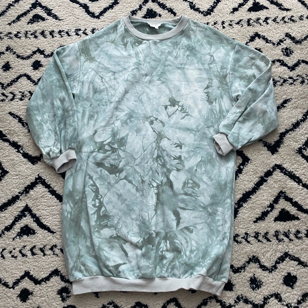Tie Dye sweatshirt dress